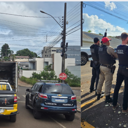 Apreensão de maconha na PR-493, em Dois Vizinhos, revela quase seis toneladas em caminhão