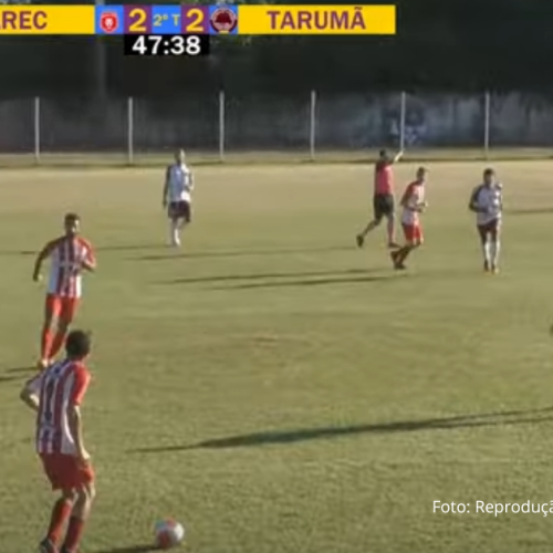 Arec estreia em Capanema com empate contra o Tarumã de Nova Prata do Iguaçu. Foto: Reprodução/ Rádio Massa FM Capanema