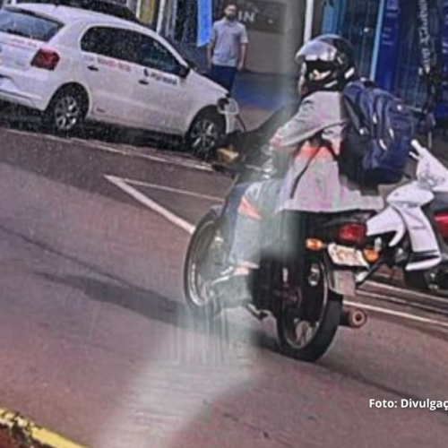 Fuga do Assalto em Dois Vizinhos. Foto: Divulgação/Informativo Verê