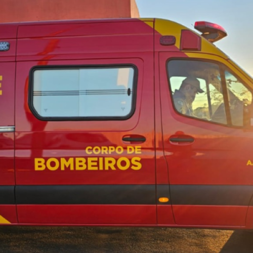 Pai atropela bebê em zona rural de Capanema e bombeiros realizam socorro