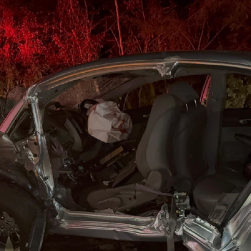 Colisão frontal na PR-483 em Francisco Beltrão deixa uma vítima fatal