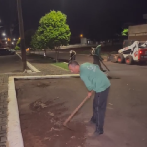 Mutirão de limpeza em Capanema - Foto: Reprodução do Instagram @prefeituradecapanema