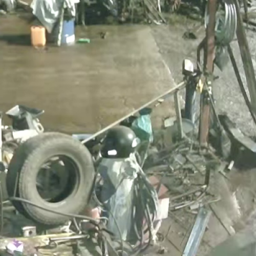 Local do furto de moto em Pérola D'Oeste na Rua Pio XII.