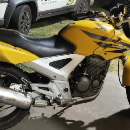 Motociclista embriagado é preso em Ampére