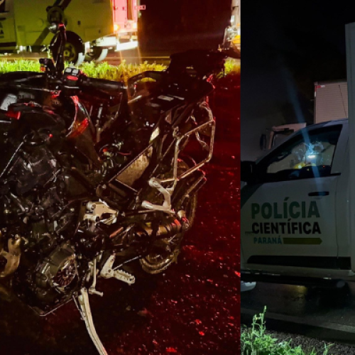Motociclista morre em acidente na PR-483 entre Beltrão e Ampére