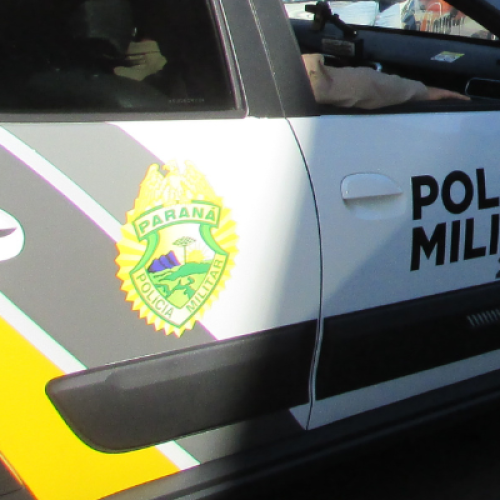 Polícia Militar em ação durante prisão Capanema por mandado interestadual.