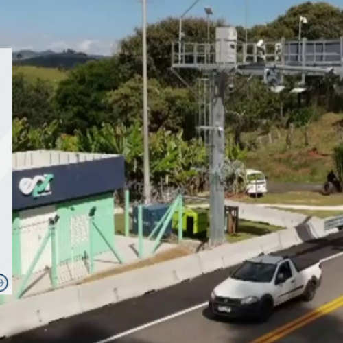Sistema de pedágio eletrônico da EPR Iguaçu com leitura automática de placas
