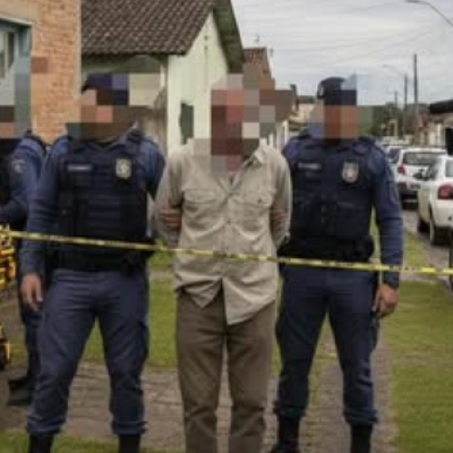 Polícia prende idoso após tentativa de feminicídio em Marmeleiro