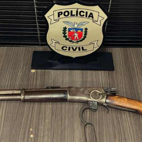 Polícia Civil prende homem por posse ilegal de arma de fogo em Mangueirinha