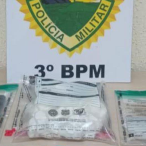 Tráfico de drogas em Coronel Vivida: homem preso