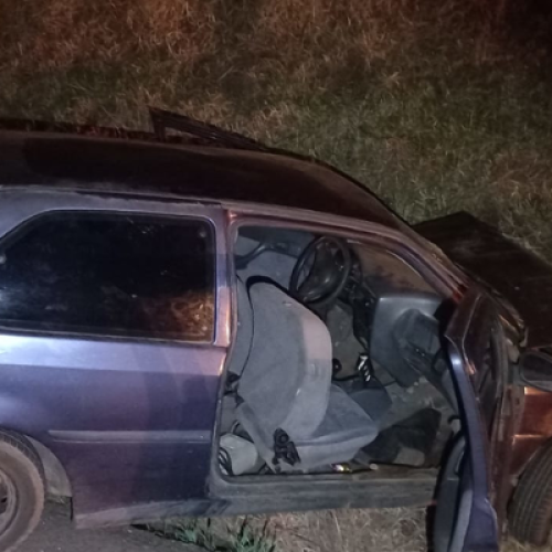 Motorista embriagado e sem habilitação perde controle e provoca acidente grave na PRC-158 em Vitorino