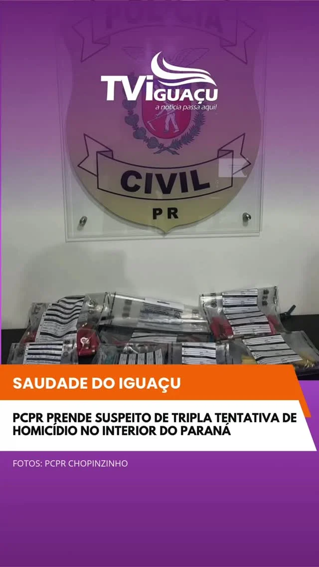 🚨 TRIPLA TENTATIVA DE HOMICÍDIO!

Um idoso de 83 anos foi preso após atirar contra um carro com casal e criança no interior de Saudade do Iguaçu. Munições foram apreendidas na casa do suspeito. 

Detalhes na matéria do site da TV Iguaçu!

#PCPR #PolíciaCivil #TentativaDeHomicídio #SaudadeDoIguaçu #SegurançaPública